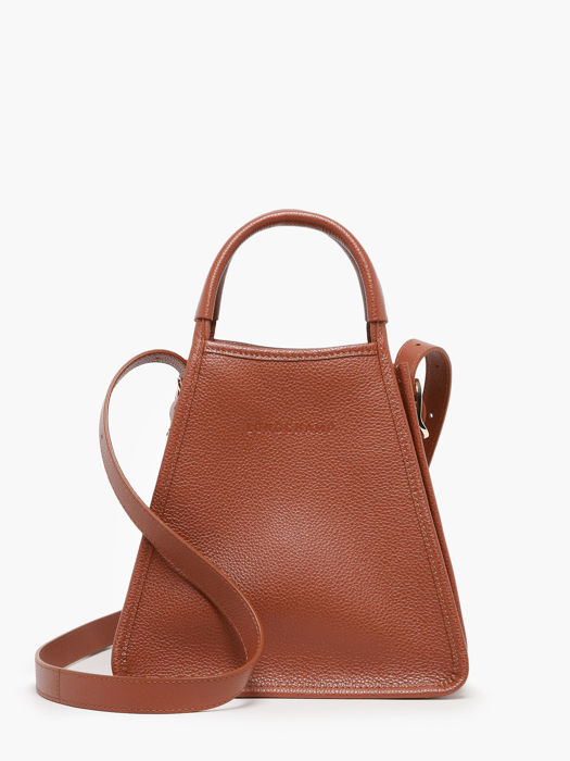 Longchamp Le foulonné Handtas Bruin